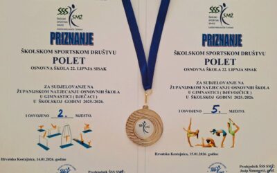 Županijsko natjecanje u GIMNASTICI