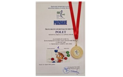 Županijsko natjecanje u graničaru – sjajan uspjeh naših četvrtaša!