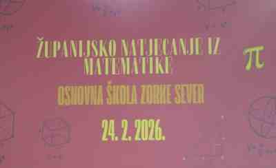 Županijsko natjecanje iz matematike