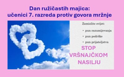 Dan ružičastih majica u sedmim razredima