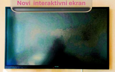 U našu školu stigao novi interaktivni ekran