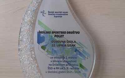 Dodjela priznanja za sportske uspjehe ŠSS SMŽ