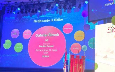 Gabriel Šimek dobitnik Oskara znanja