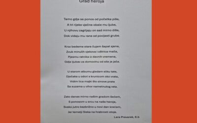 Dajem ti srce grade moj